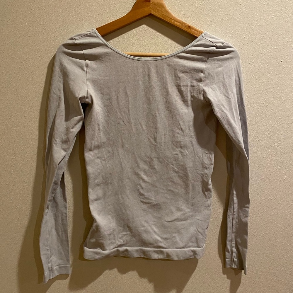 Free People Backless Longsleeve